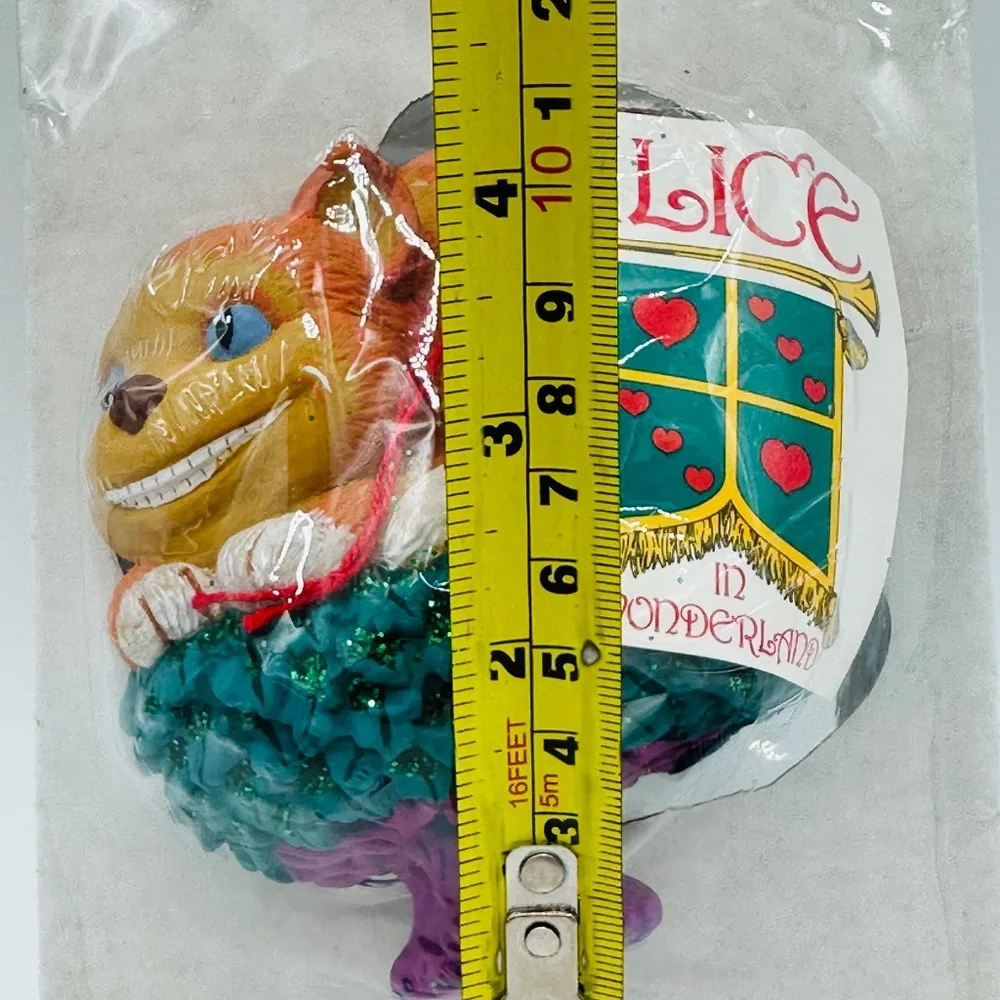 Department 56 Alice in Wonderland Cheshire Cat 1993 Christmas Ornament NIB VTG